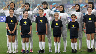 נבחרת איראן בכדורגל בגביע אסיה לנשים מול אוסטרליה