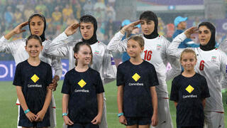 נבחרת איראן בכדורגל בגביע אסיה לנשים מול אוסטרליה