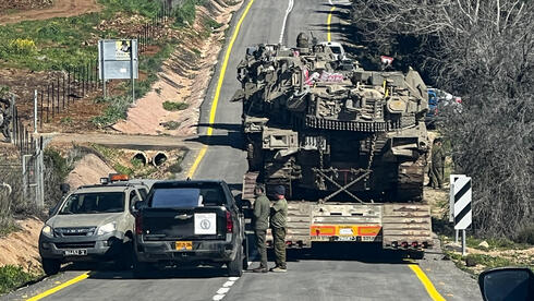 כוחות צה"ל  ליד גבול לבנון
