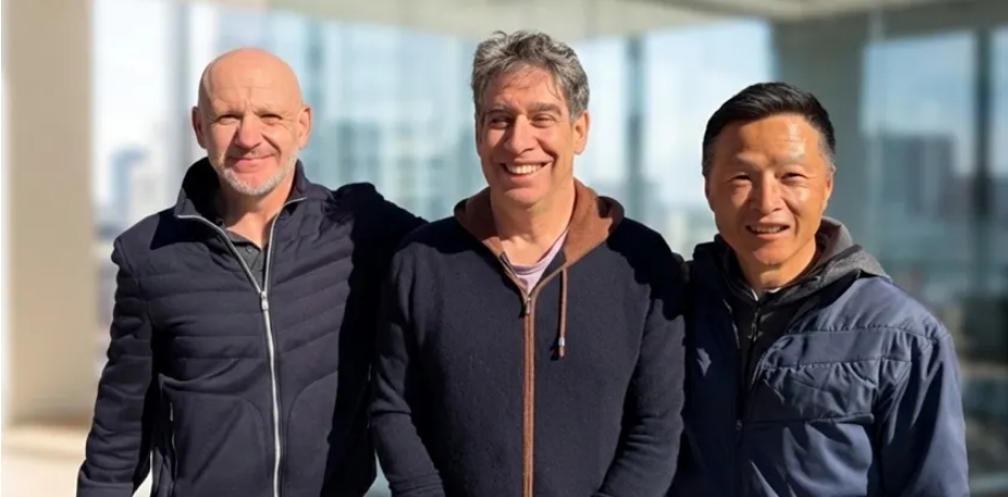 Cylake founders Ehud (Udi) Shamir, Nir Zuk and Wilson Xu 