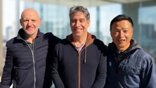 Cylake founders Ehud (Udi) Shamir, Nir Zuk and Wilson Xu 