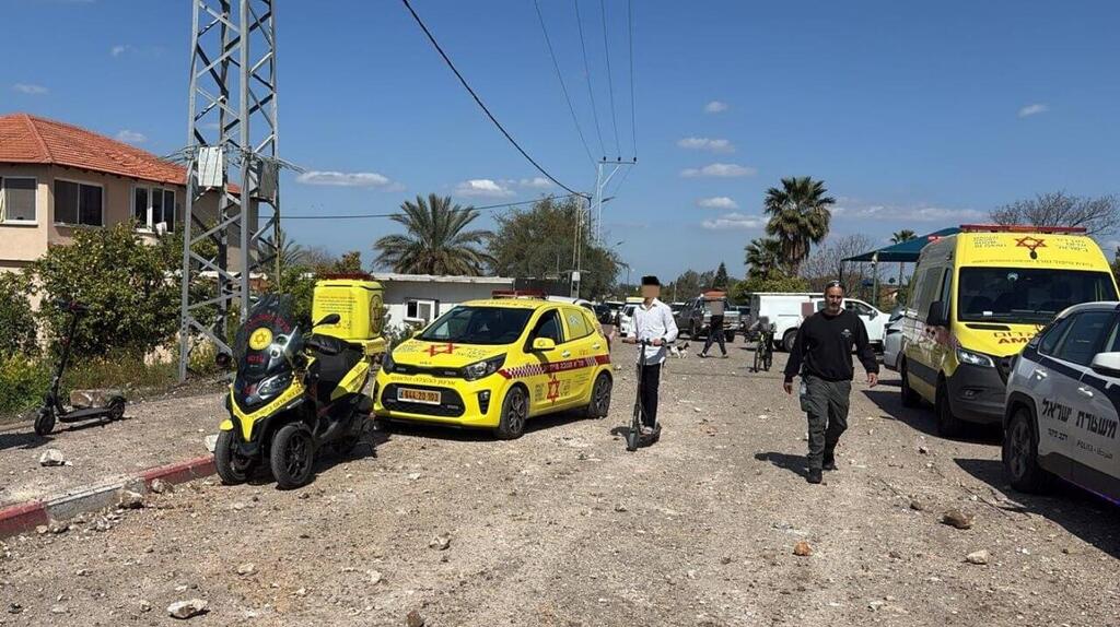 זירת הנפילה במרכז