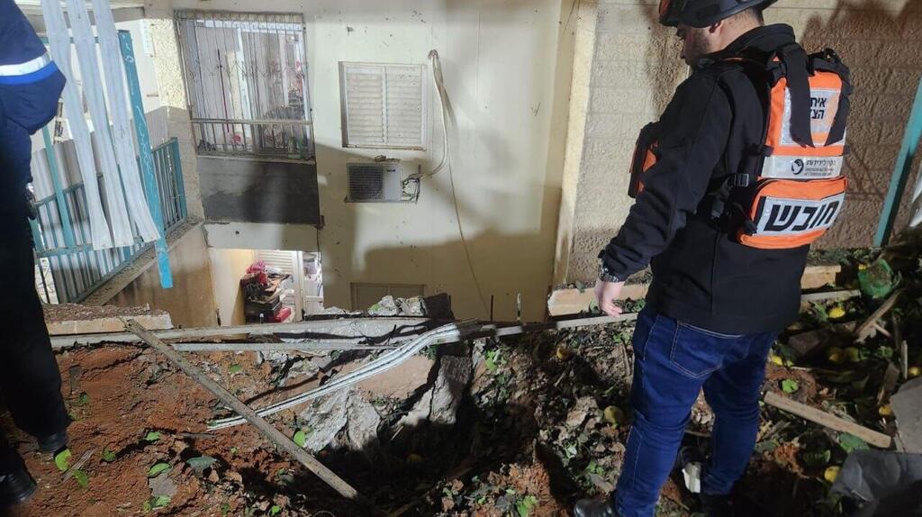 זירת נפילה במרכז הארץ