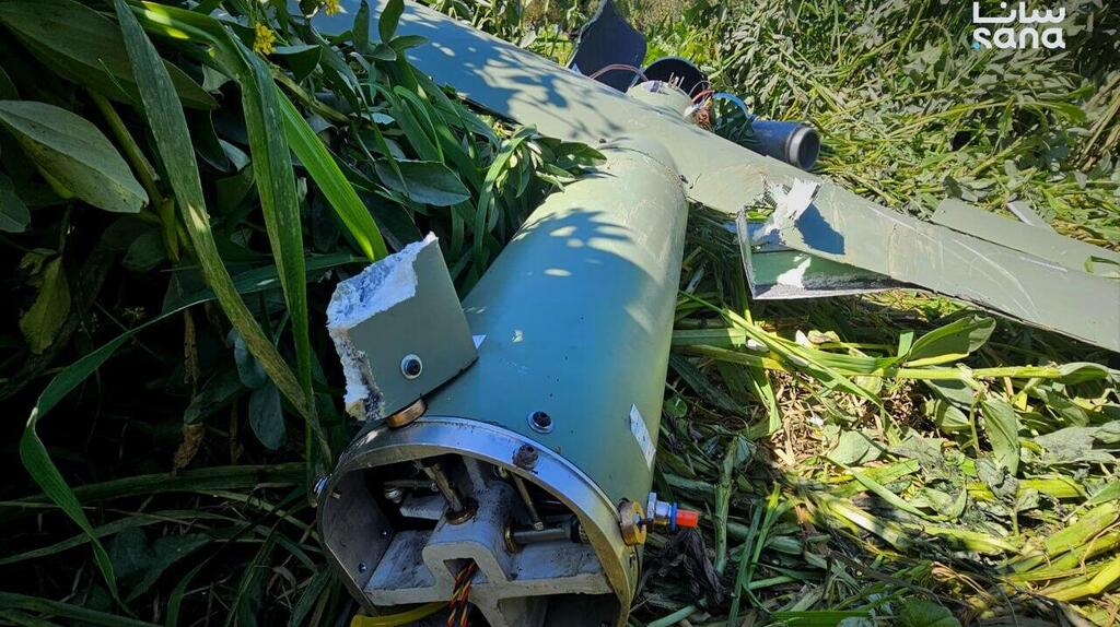 כטב"ם איראני שהופל בסוריה