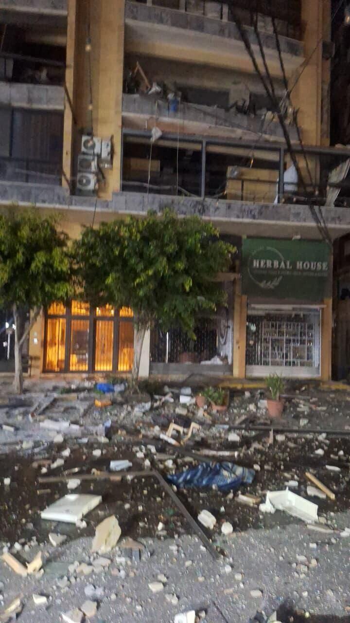 IDF strikes in Beirut's Dahieh district תקיפה דאחייה