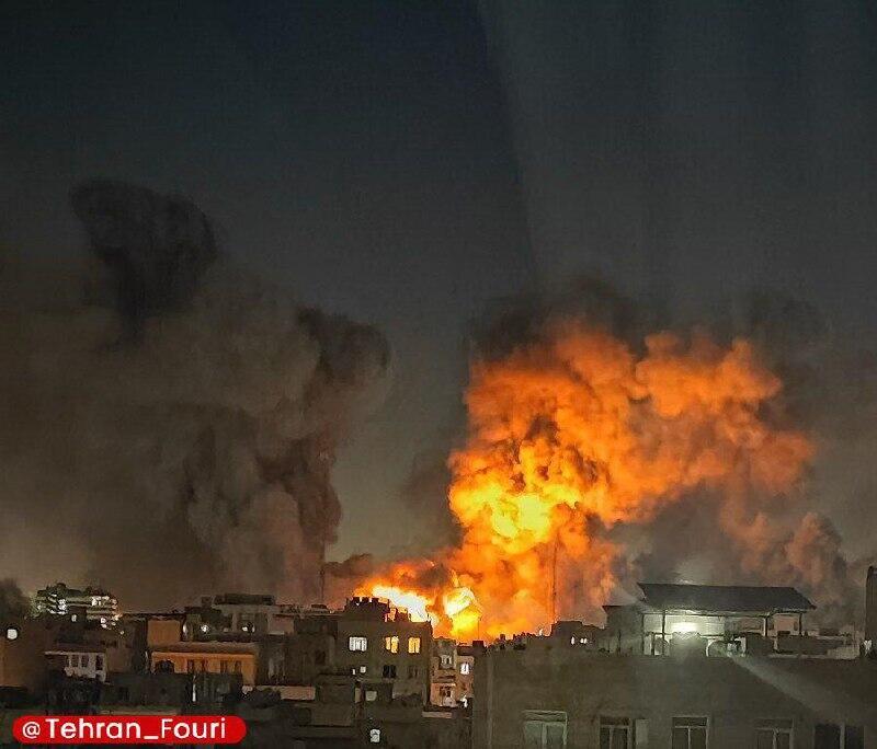 תקיפה שבוצעה בשכונת מוריניה בטהרן