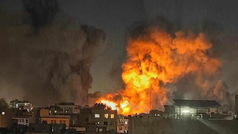 תקיפה שבוצעה בשכונת מוריניה בטהרן