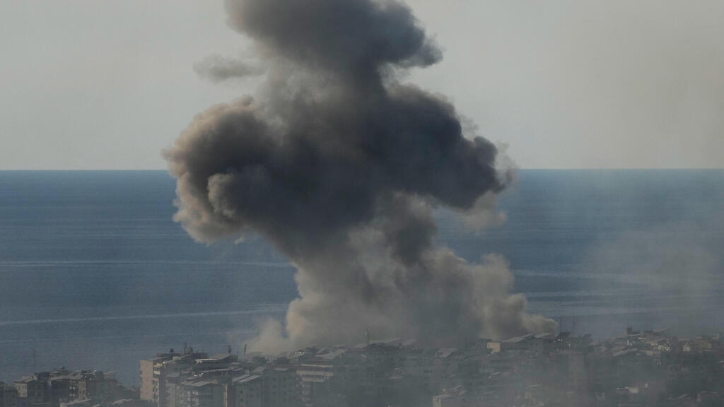 תקיפות באזור הדאחייה בביירות