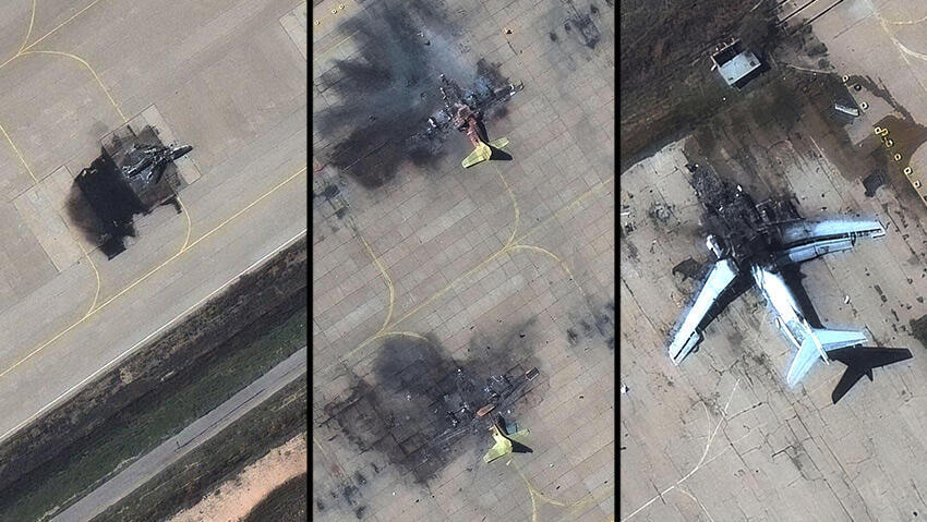 הרס בבסיס בשיראז