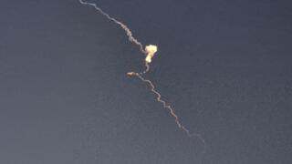 יירוט טיל ששוגר מאיראן לדרום