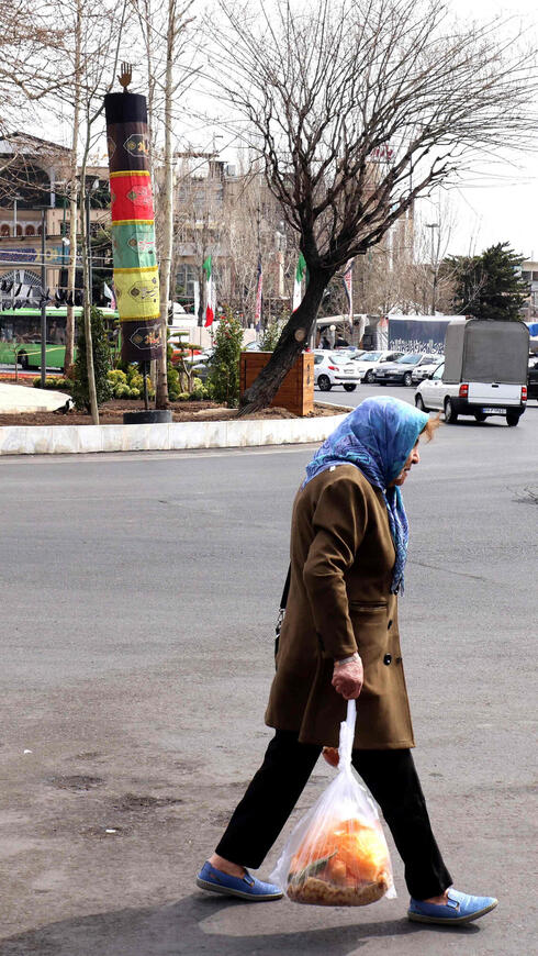 טהרן איראן שבוע מתחילת המלחמה