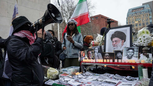 ניו יורק ארה"ב טקס זיכרון ל עלי חמינאי