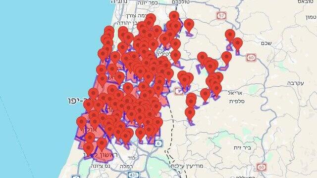 אזעקות ברחבי הארץ