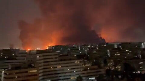 תקיפות בנמל התעופה מהראבאד בטהרן