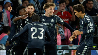 שחקני ריאל מדריד חוגגים עם פדריקו ואלוורדה