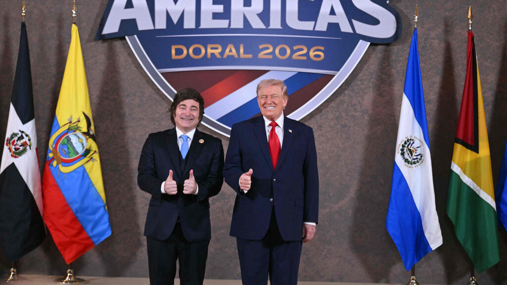 דונלד טראמפ וחאבייר מיליי