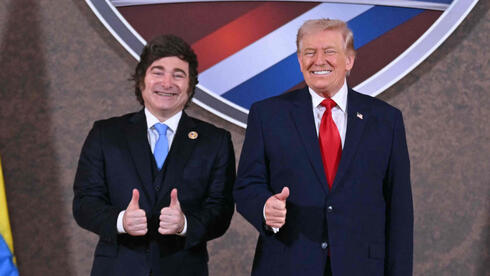 דונלד טראמפ וחאבייר מיליי