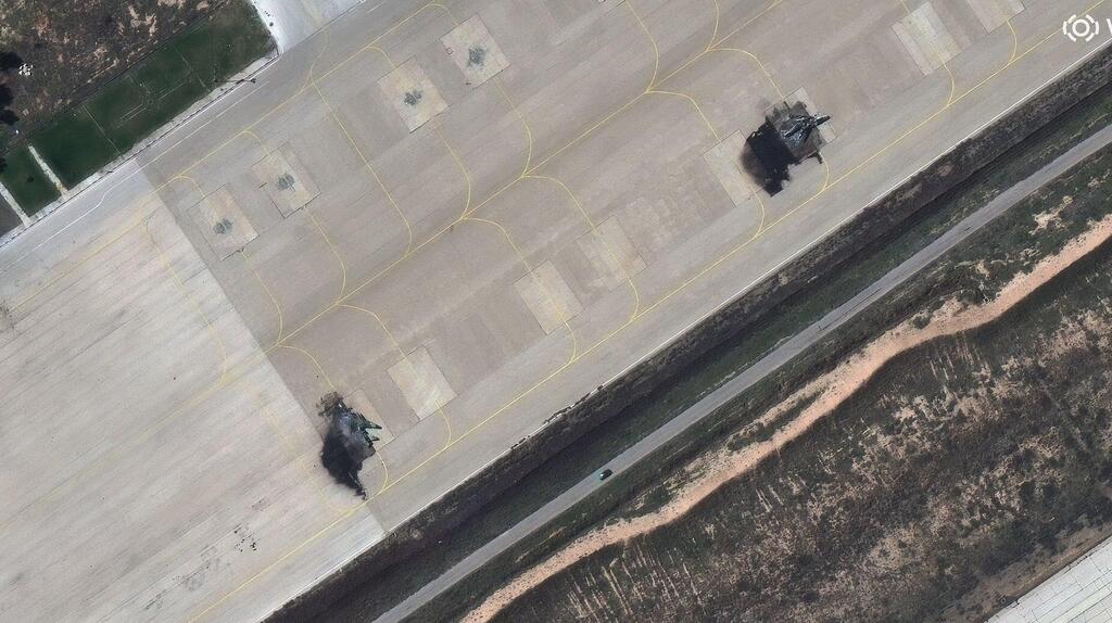 הרס בבסיס בשיראז