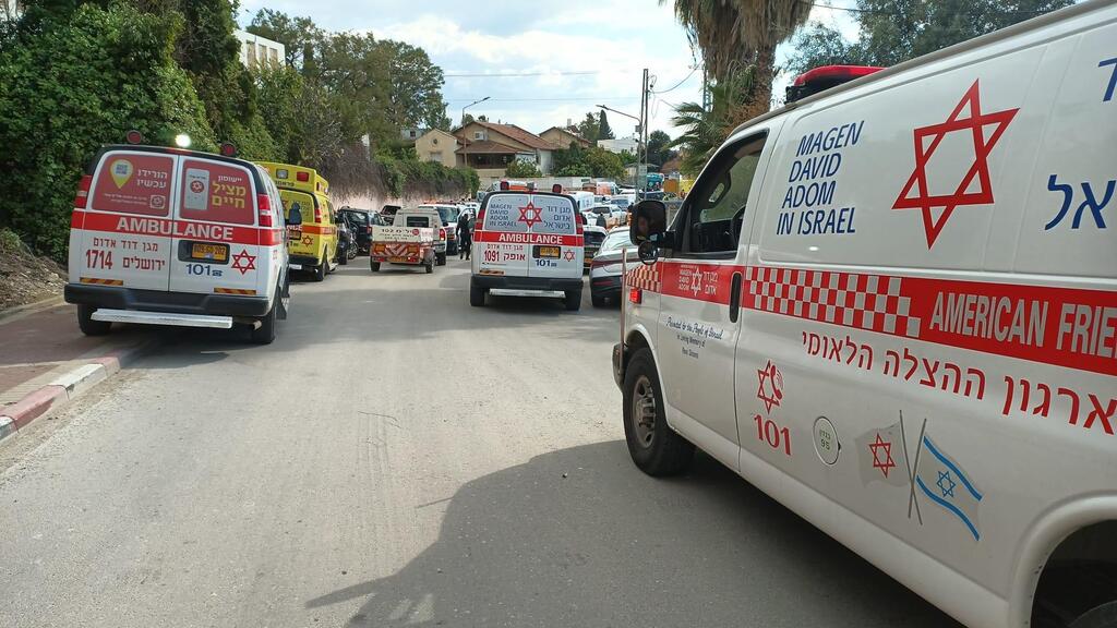 Амбулансы МАДА на месте вызова 