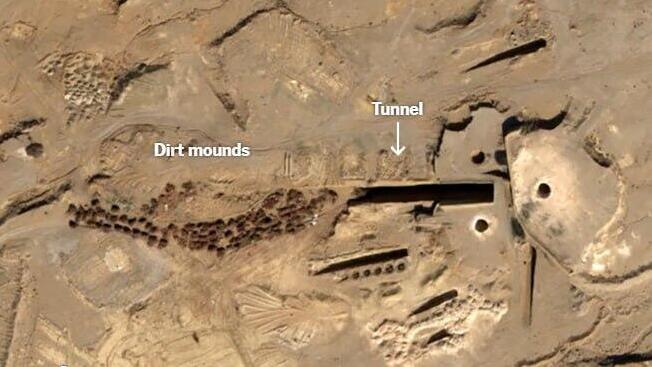 איראן אתר ה גרעין ב איספהאן היכן ש קבור מאגר ה אורניום המועשר לרמה גבוהה