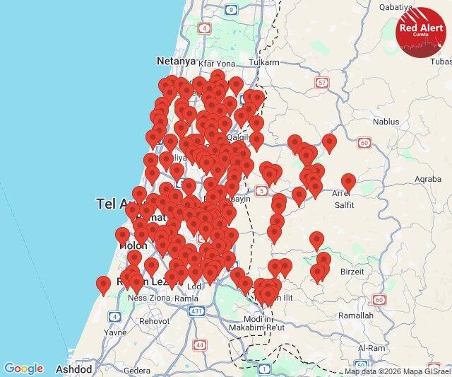 Rocket alert sirens (Photo: Cumta Red Alert) Rocket alert sirens