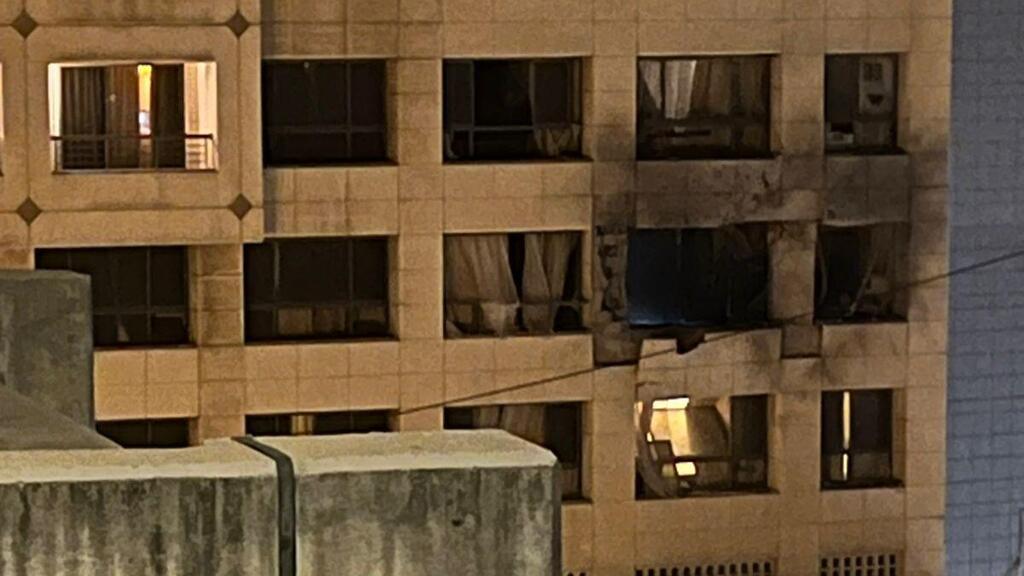 המלוון שהותקף ברובע ראושה שבביירות 