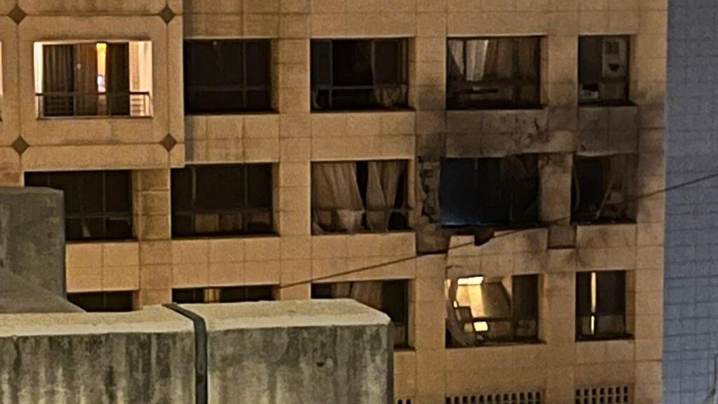 המלוון שהותקף ברובע ראושה שבביירות 