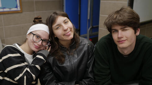 עולים צעירים במרכז הקליטה בכרמיאל