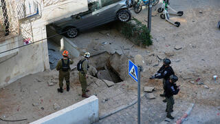 זירת הנפילה בתל אביב