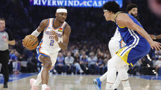 שחקן אוקלהומה סיטי ת'אנדר שיי גילג'ס אלכסנדר