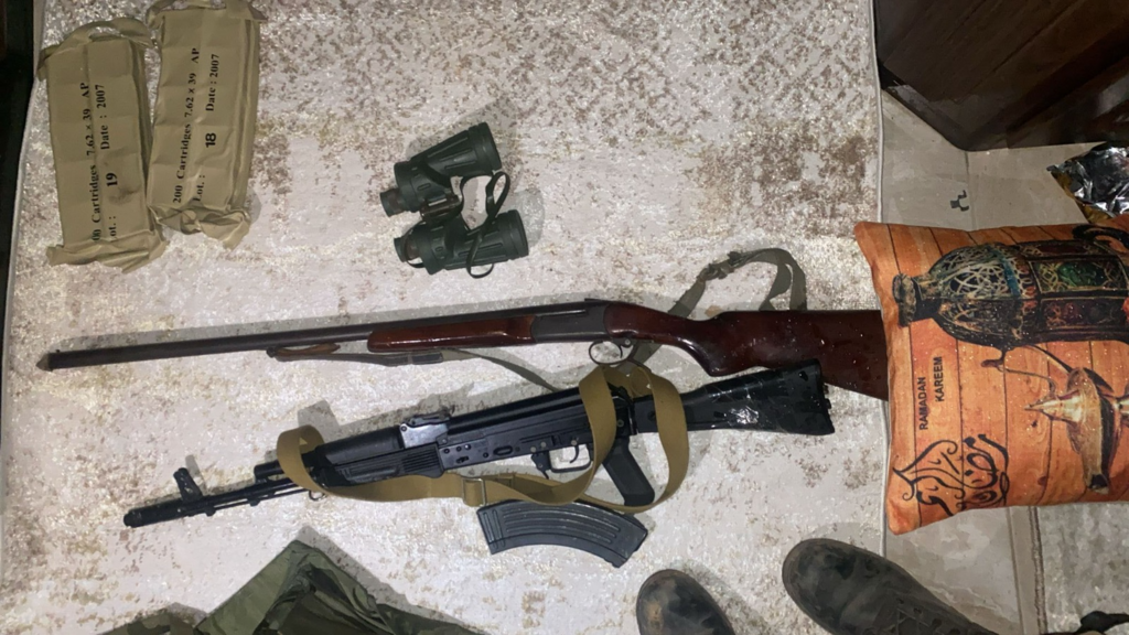 אמצעי לחימה שאותרו בדרום לבנון