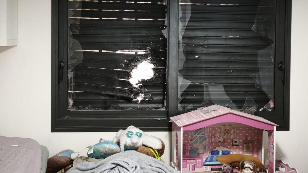 מסוק יירט כטב"ם בגליל המערבי - ופגע בבתים