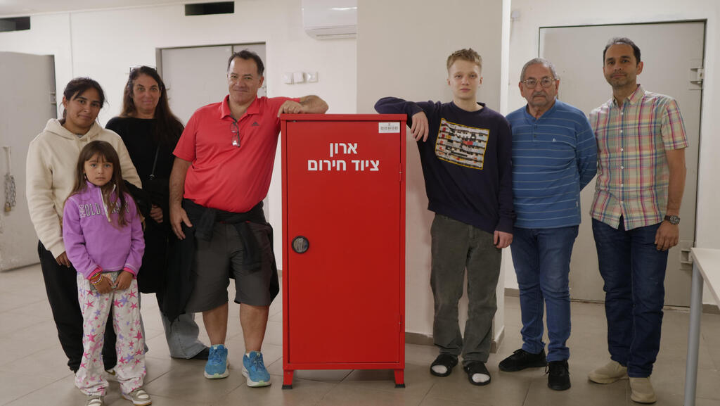 כבר מרגישים בבית. העולים החדשים במקלט בכרמיאל