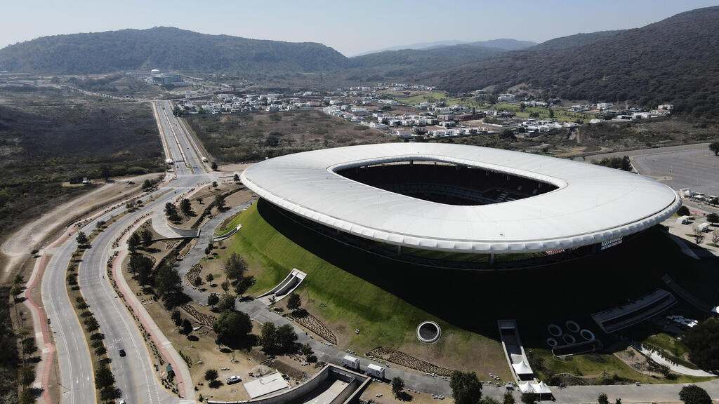 Akron Stadium in Zapopan, Mexico is ready for the World Cup (Photo: Marco Ugarte/AP) אצטדיון אקרון