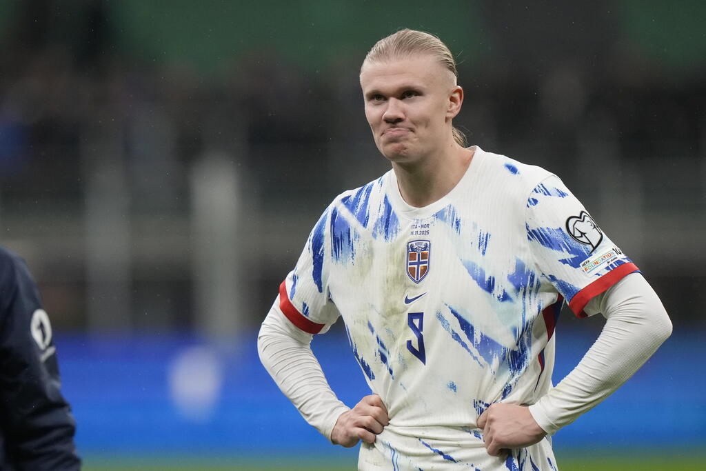 Erling Haaland (Photo: Luca Bruno/AP) ארלינג האלנד