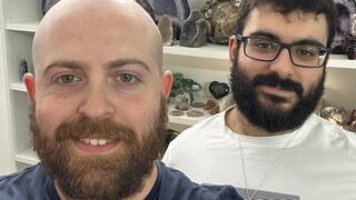 Haim and People & Collectors podcast host Bar Gindy 