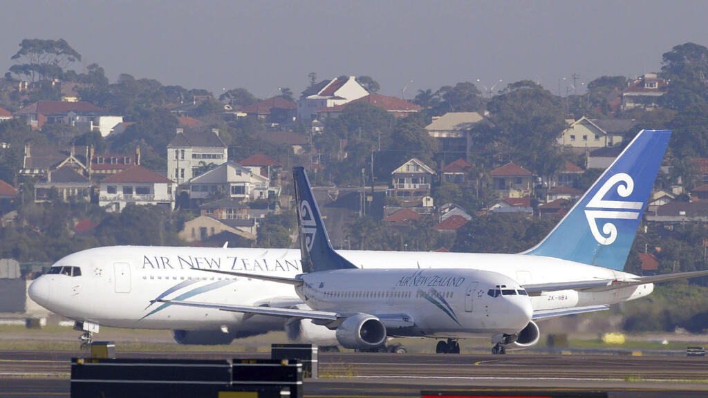 מטוסים של אייר ניו זילנד בשדה התעופה בסידני