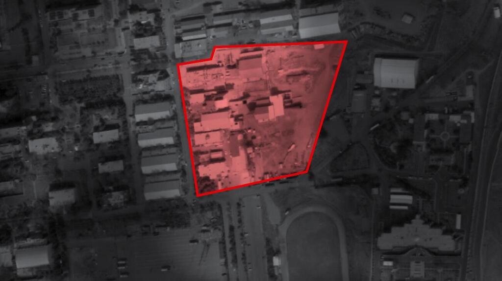 המתקן שהותקף באיראן