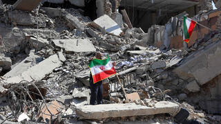 הריסות ב טהרן איראן מבצע שאגת הארי