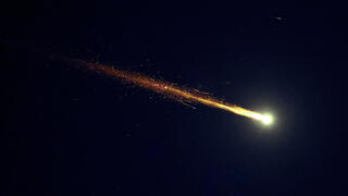 יירוט טיל ששוגר מאיראן בשמי נתניה