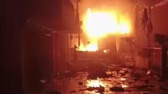 תקיפות ברובע הדאחייה בביירות