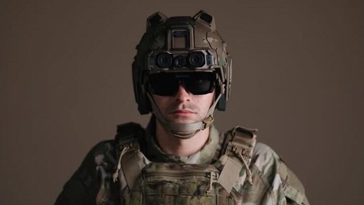 קסדת AI עבור חיילים בשטח מתוצרת אנדוריל