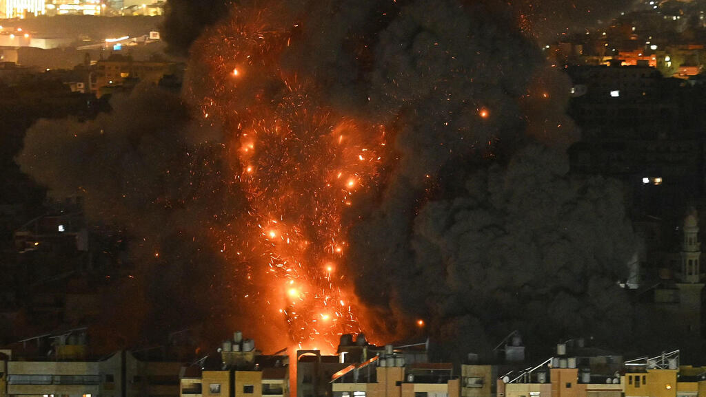 תקיפת חיל האוויר בפרברים הדרומיים של ביירות