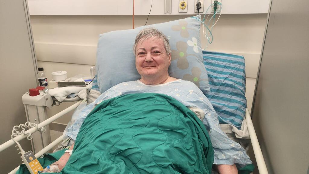 תמר בלטנר מעדה בדרך למרחב המוגן