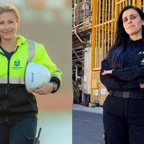 מימין: אליזבת פלדמן, שיאה סאל