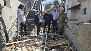 פגיעה ישירה בחצור הגלילית