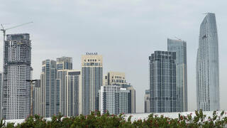 נזק לבניין בדובאי מפגיעת כתב"ם