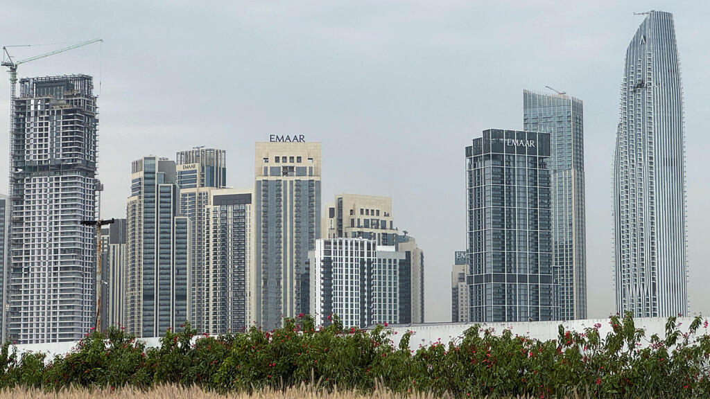 נזק לבניין בדובאי מפגיעת כתב"ם