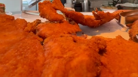 זה אחד השניצלים הטובים שאכלנו: לקחנו אפילו הביתה