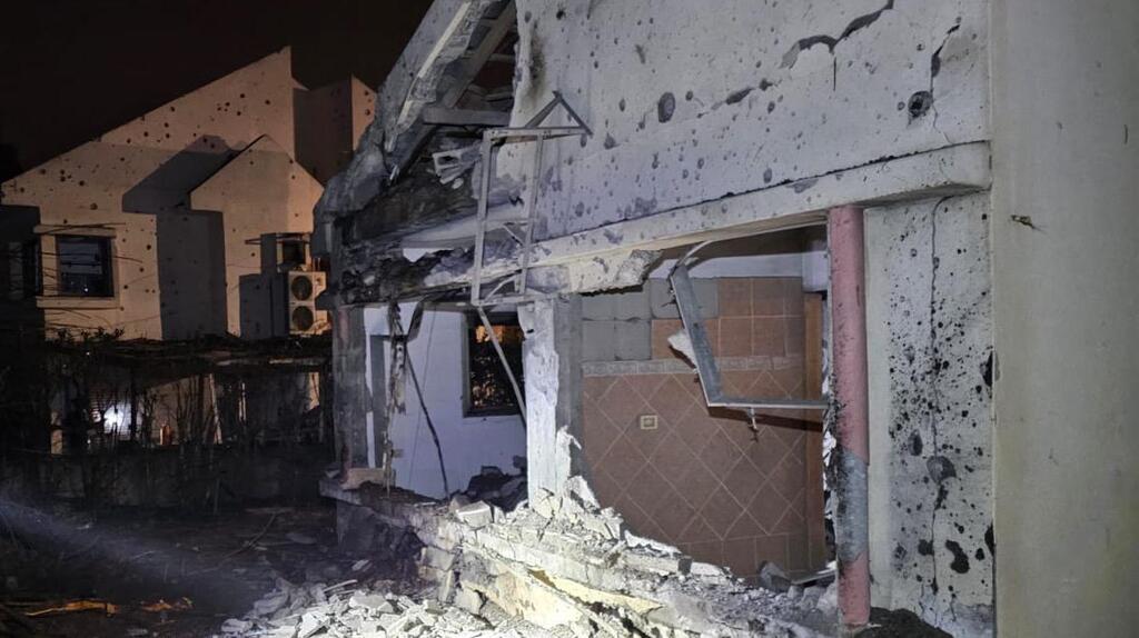 מבנים שנפגעו משברי יירוט בעמק חפר